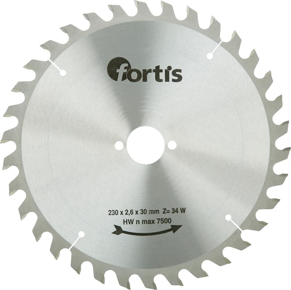 FORTIS HW-Kreissägebl. 190x2,6 x30mm Z30W