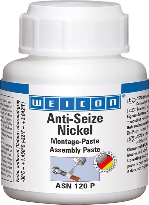WEICON Anti-Seize ASN 120Nickel Montagepaste 120 gPinseldose