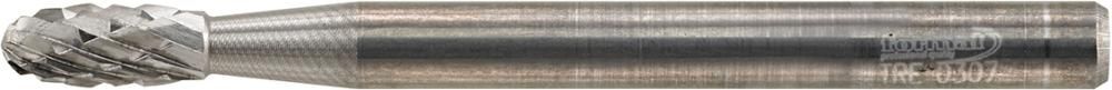 Kleinfrässtift HM Tropfenform 0307 C 3mm 3x7mm FORMAT