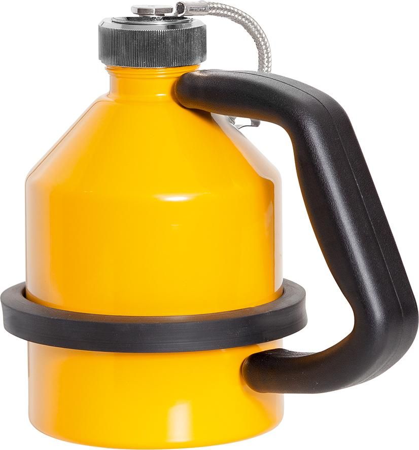 Stahlkanne Schraubk. 1L gelb