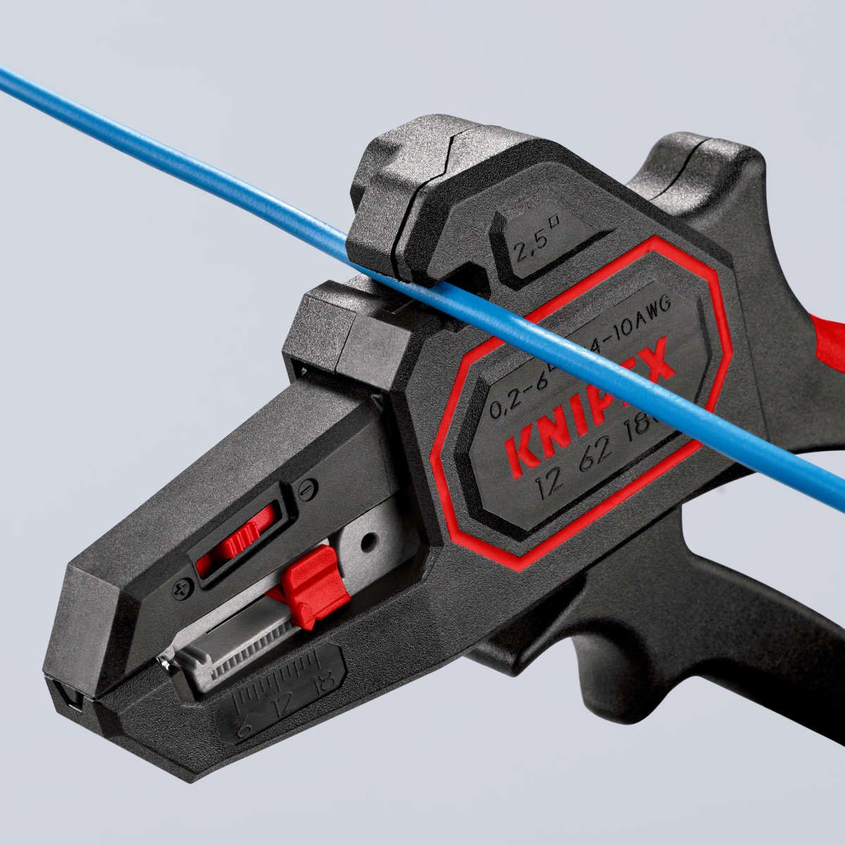 KNIPEX 12 62 180 Automatische Abisolierzange  180 mm