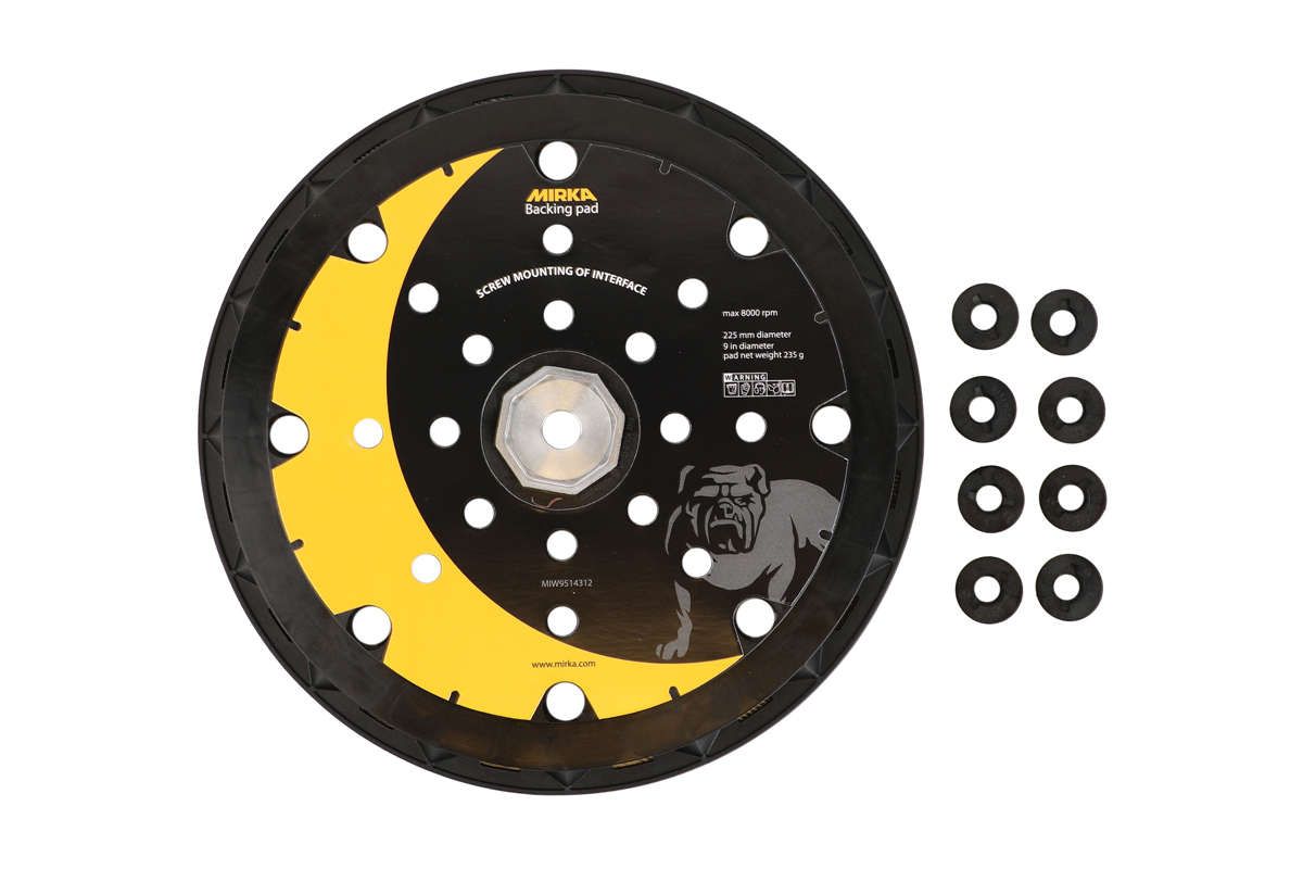 Schleifteller 225mm 25H Grip LEROS + 8 screws