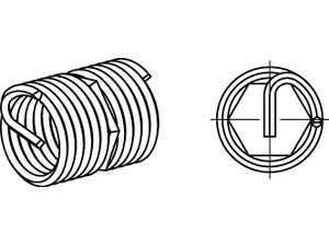 ART 88346 AMECOIL Gew.-einsätze Typ SR BM 12 x 24 A 2 selbsts. A 2 S