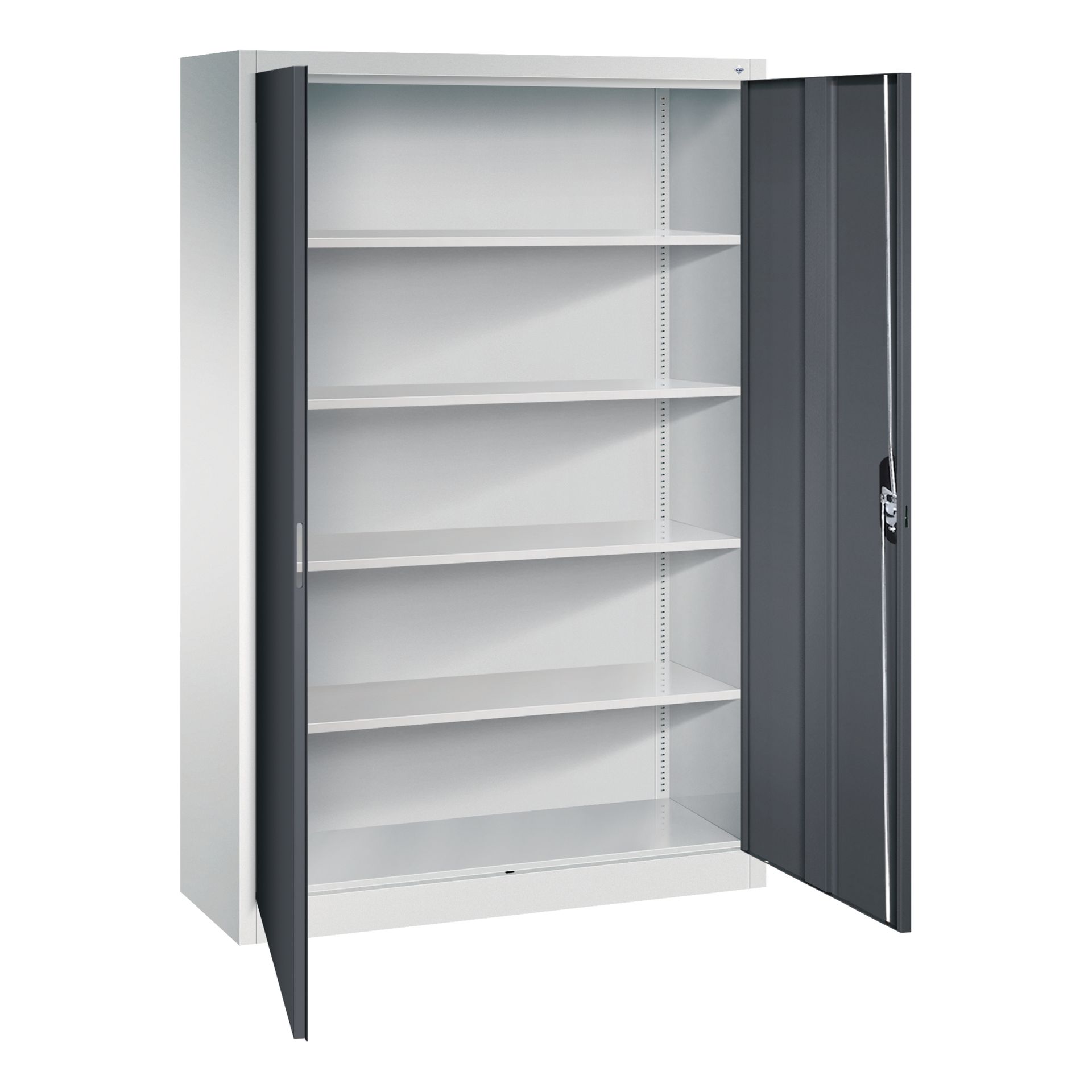Aktenschrank 5OH 1950x1200x400mm lgr/sgr