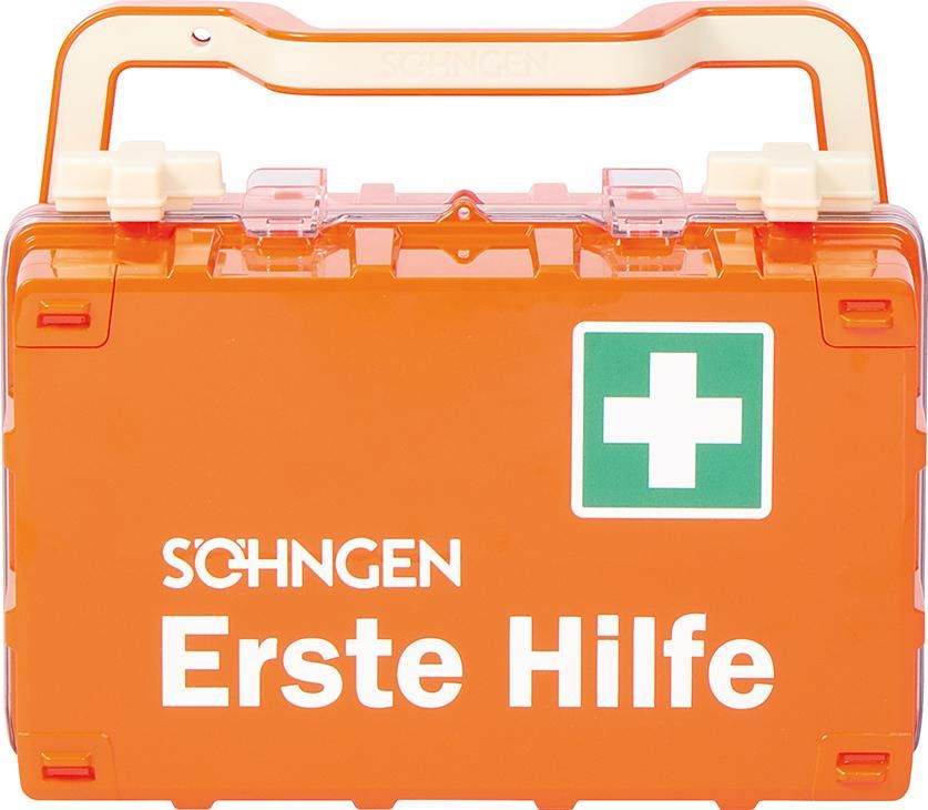 Erste-Hilfe-Koffer, DYNAMIC-GLOW S, DIN 13157orange