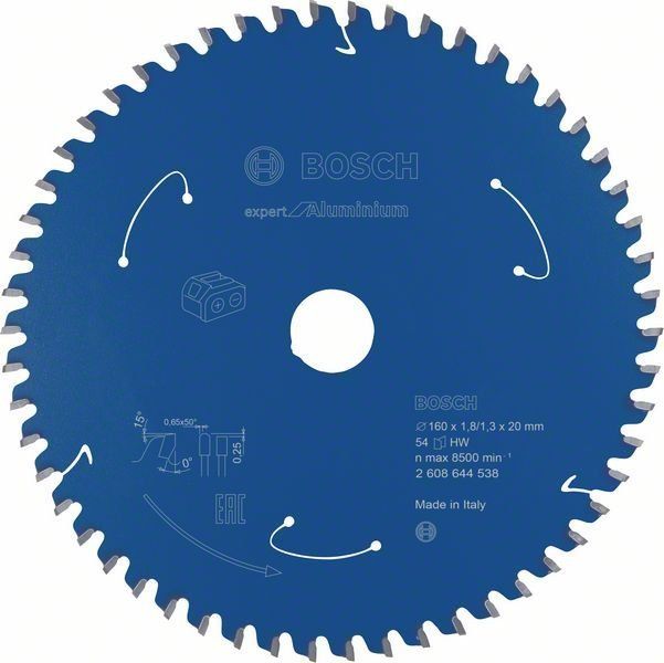 Bosch Akku-Kreissägeblatt Expert for Aluminium