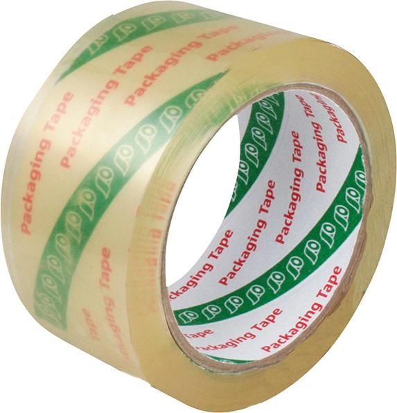 Premium PP-Packband 50mmx66m, Acrylatkleber Transparent leise abrollend
