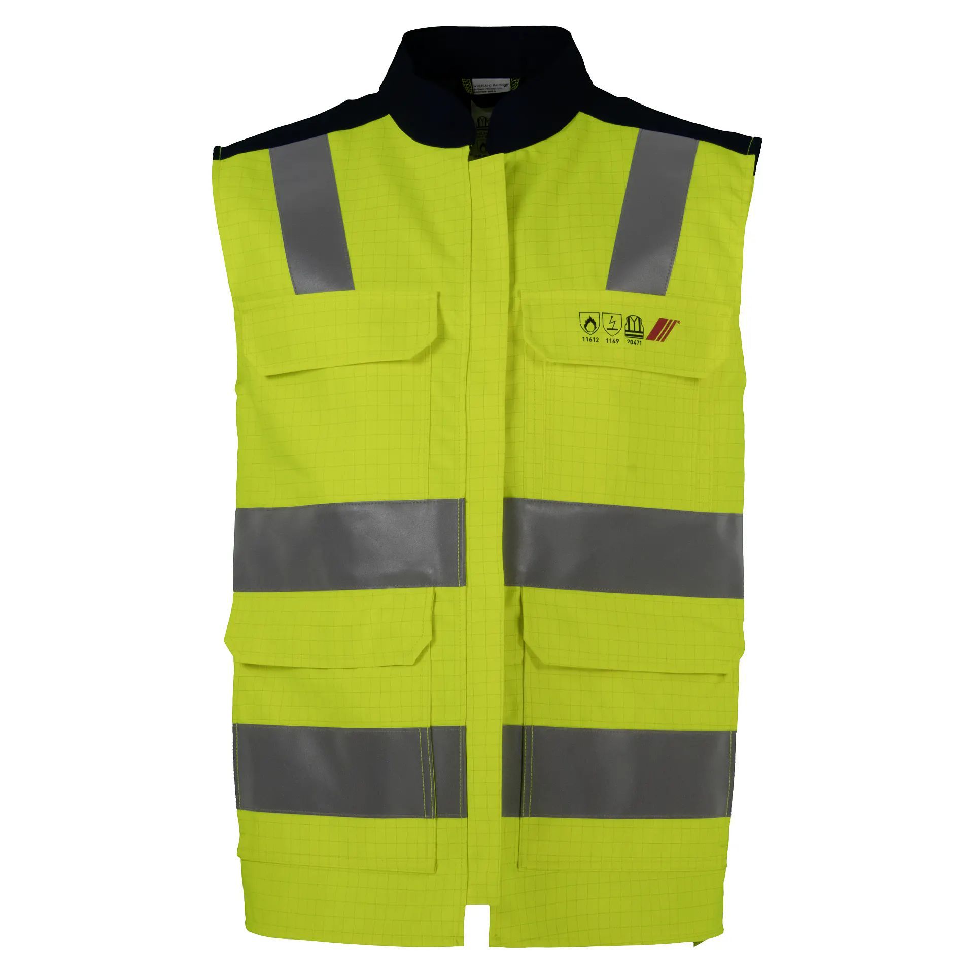 Multinorm Warnschutzweste HW-WESTE52, gelb, Gr. S