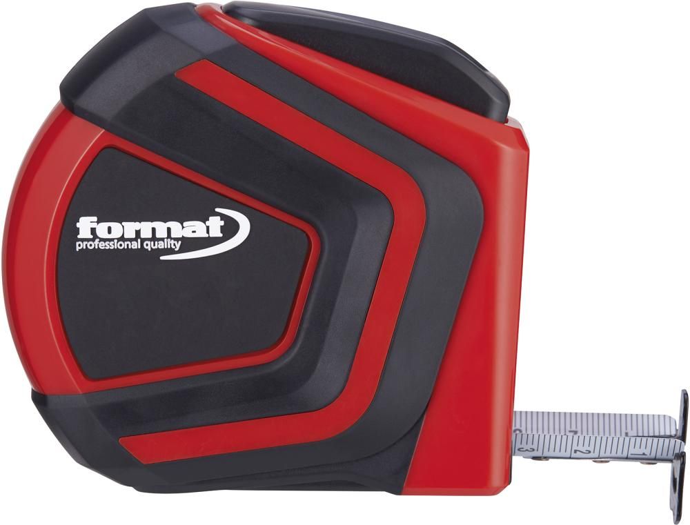 Taschenbandmaß Autolock 3mx19mm weiß FORMAT