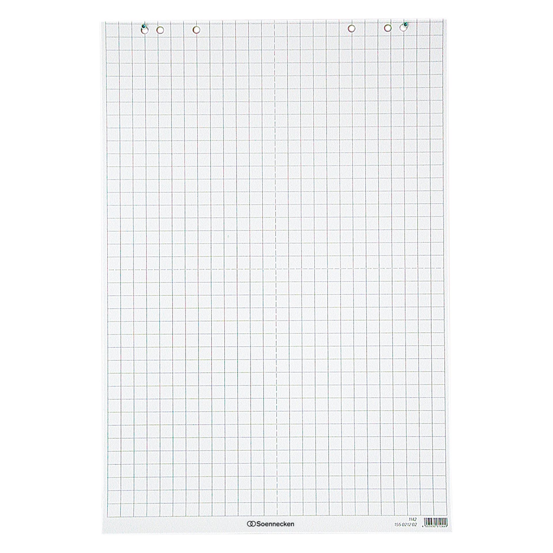 Flipchartblock 68x99cm 20Bl. kariert 10 St./Pack.
