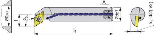 ISO-Bohrstange E16M SDUCL 07 FORMAT