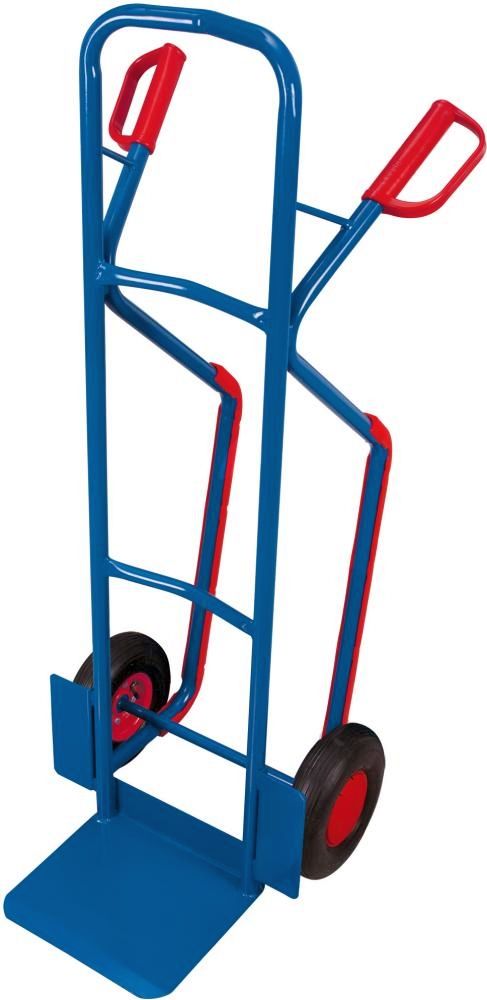 Stapelkarre 250 kg m.KufeSchaufel 250x320 mm Luft VarioFit