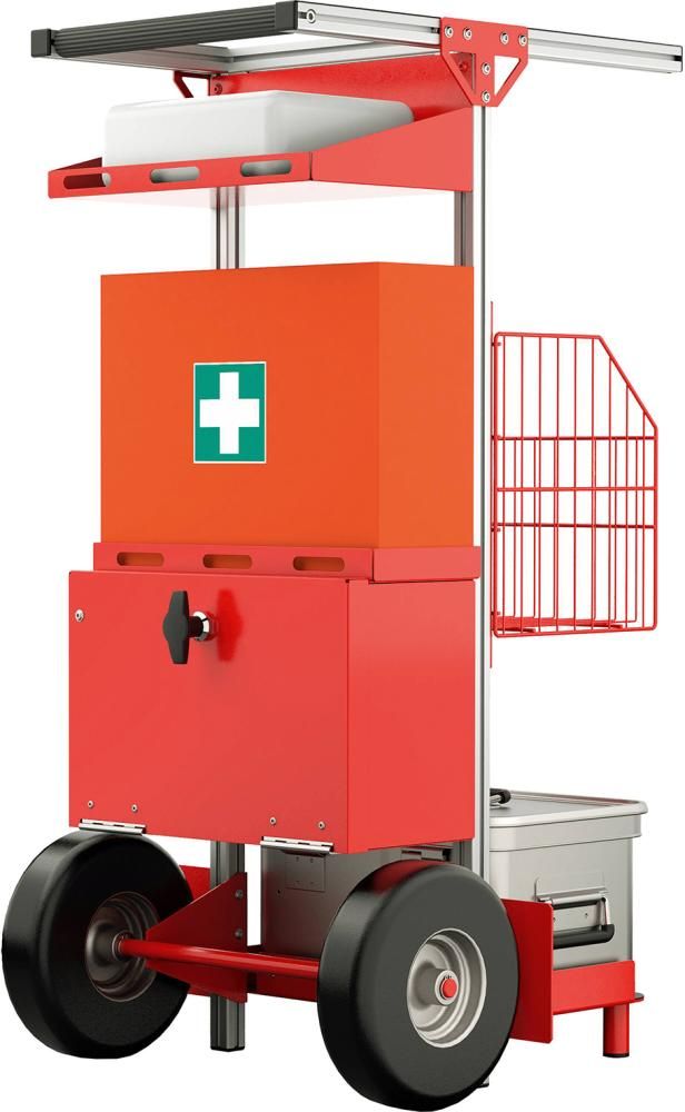 SafeCaddy "Erste Hilfe" mit Beladung SafeCaddy Erste Hilfe mit Beladung