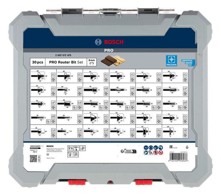 BOSCH Fräsersatz