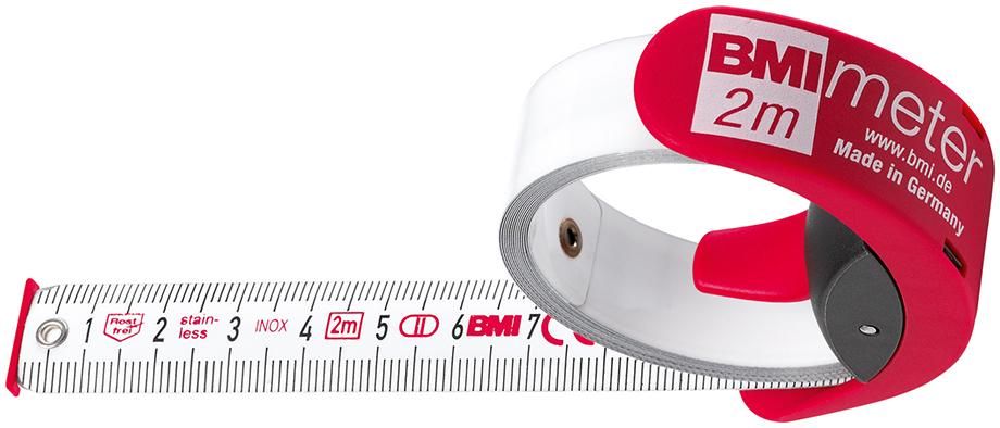 BMI Taschenbandmaß meter 2mx16mm