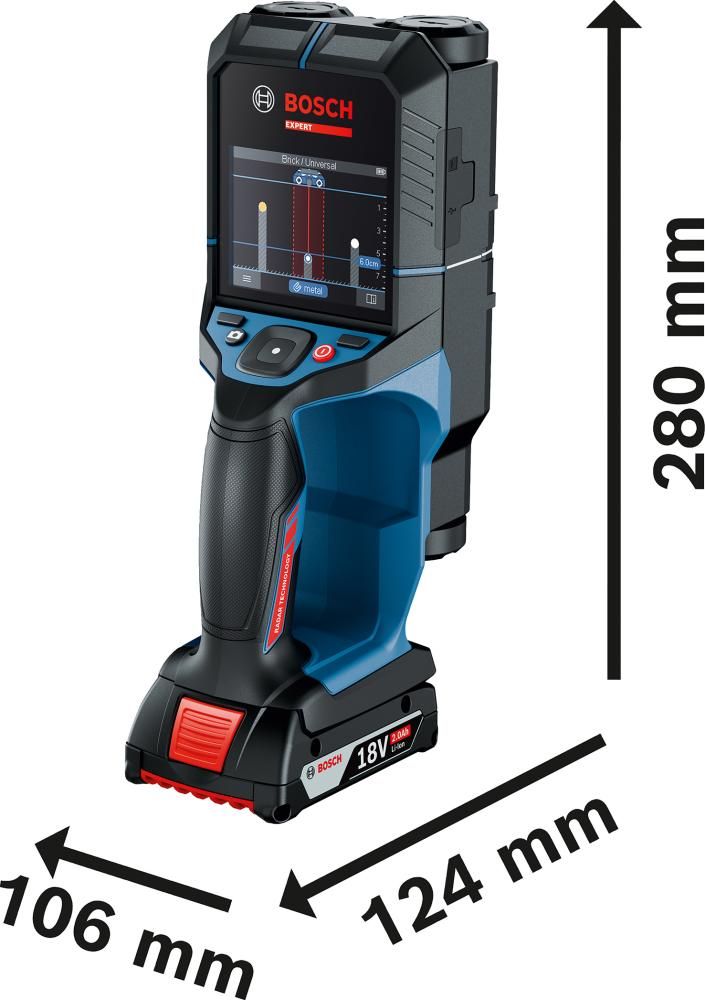 EXPERT-Ortungsgerät D-tect18V-200-17C 18V+Chgr+Poster L-Boxx