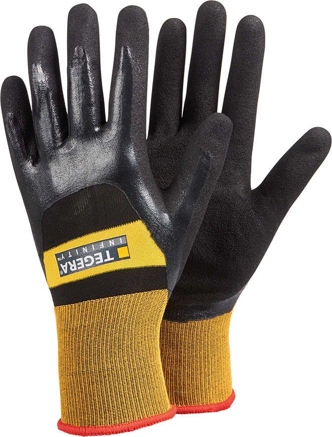 Strickhandschuh Nitril/PUTegera 8802, Gr. 10