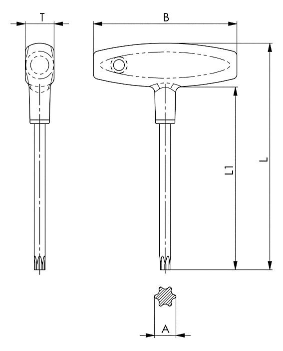 AMF Torx-Schraubendreher