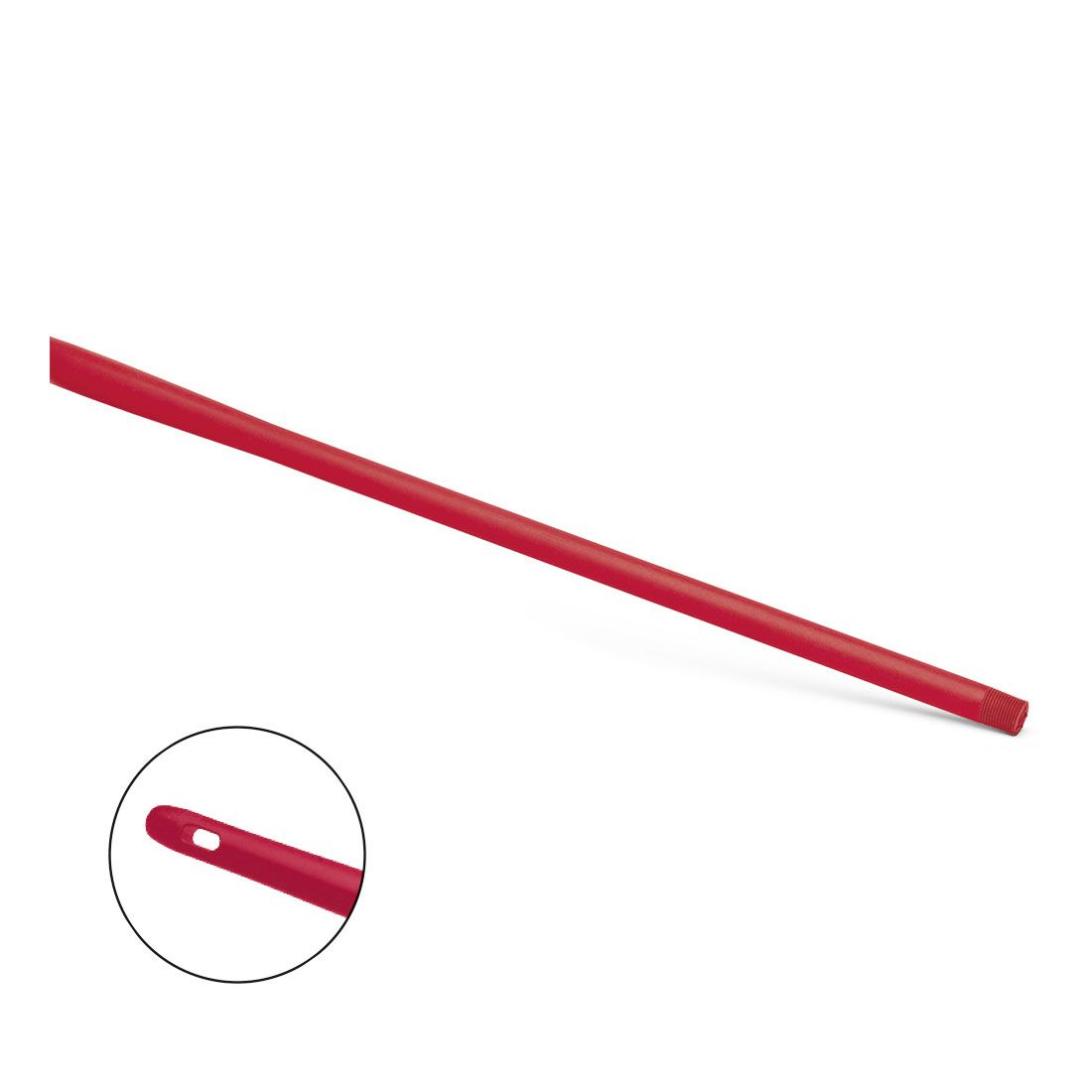 HACCP Ergo-Stiel Kunststoff rot 145 cm