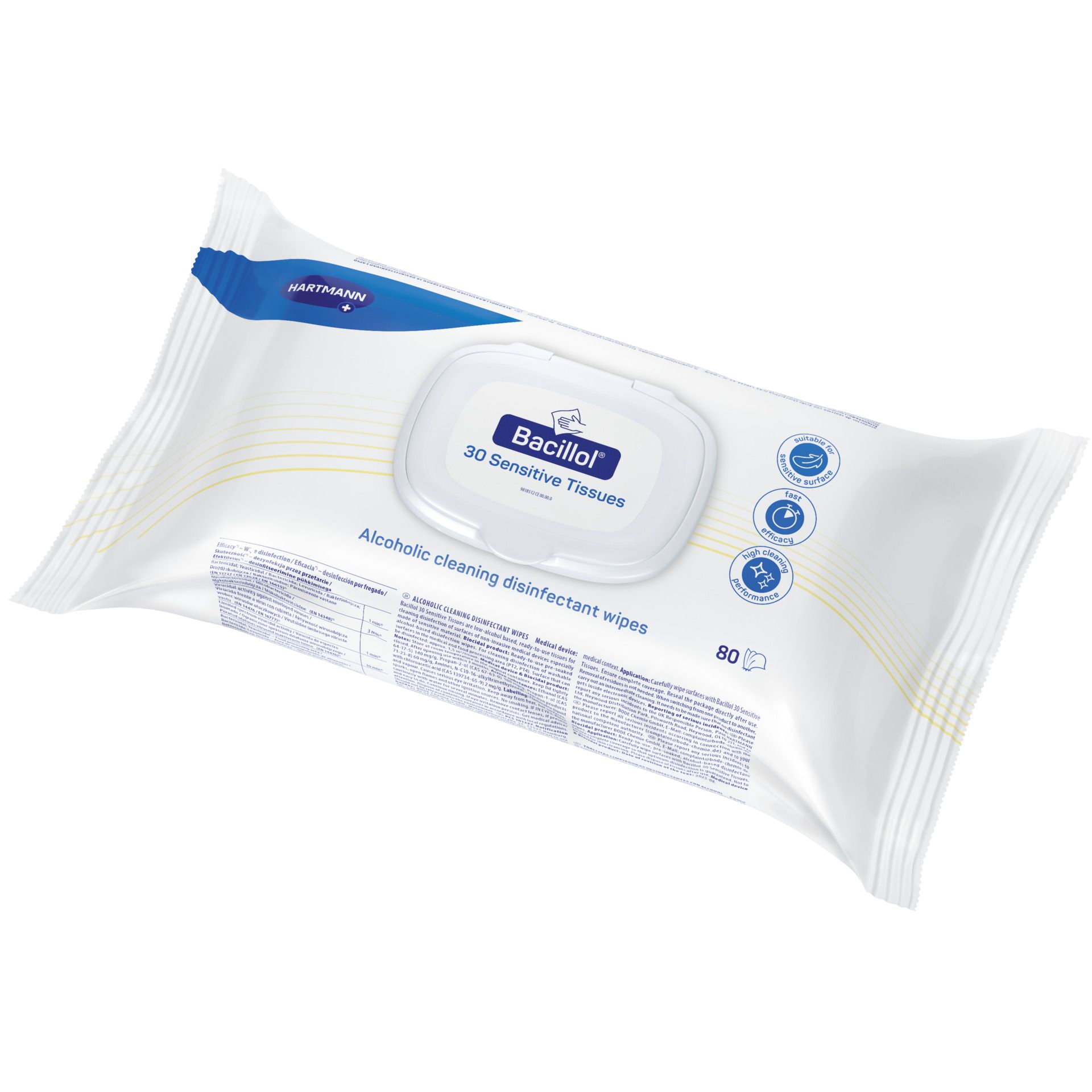 Bacillol 30 Sensitive Tiss. (40 XXL T.)