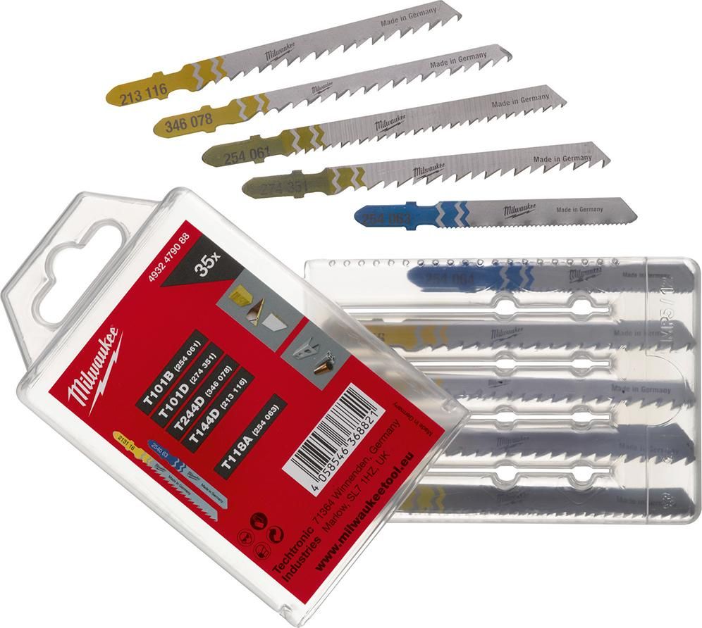 Stichsägeblatt Set 35-teilig 1er Pack Milwaukee