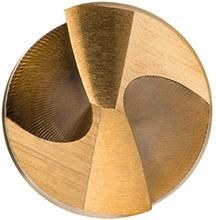 Spiralbohrer HSS DIN338N 15,0mm 118G Typ N 4xD A00215.0 TiN Tip Dormer