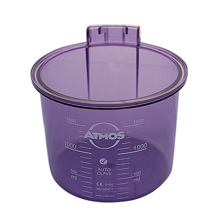DDS-Sekretbehälter, Kunststoff, 1,5 Ltr.autoklavierbar