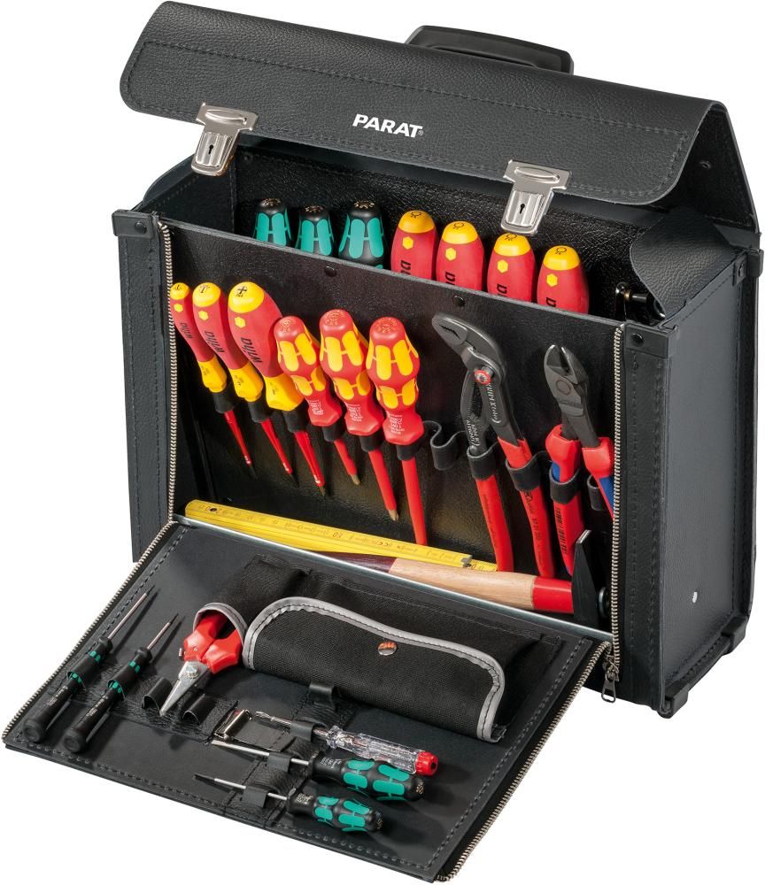 Werkzeugtasche NewClassic400x140x280mm Leder Parat