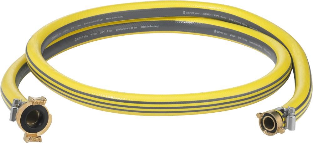 GEKA plus automatischer Schlauchaufroller EA15SK,Edelstahl, inkl. 12,5m PVC-Schlauch 3/4" & Arm.