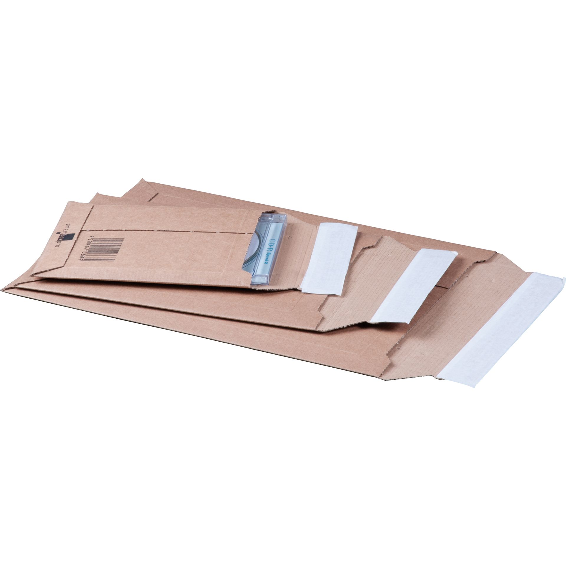 Versandtasche DVD 150x250x50mm 100 St./Pack.