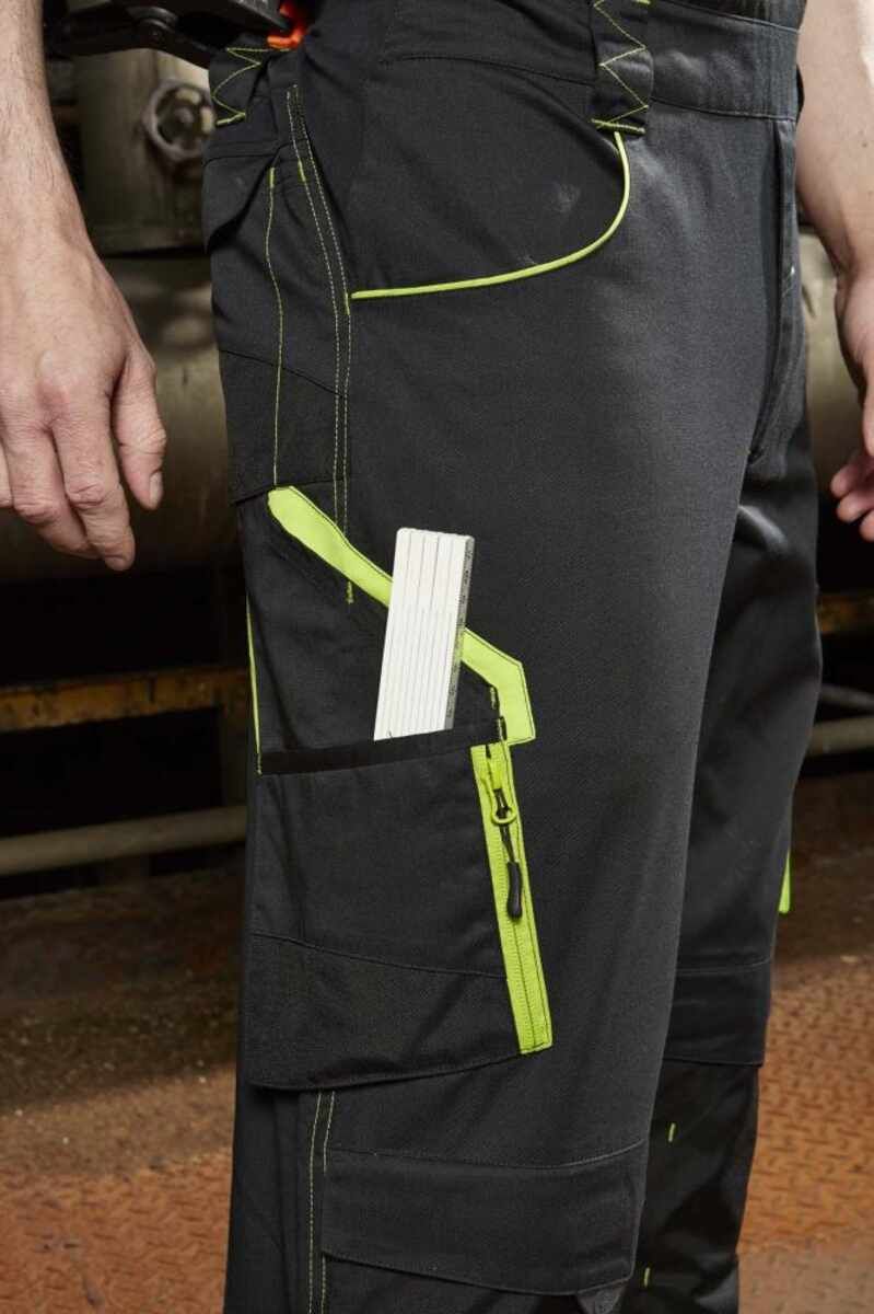 FORTIS H-Latzhose 24, d-grau/hellgrau,Gr.62