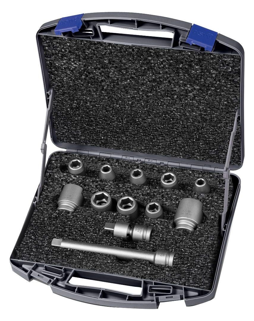 ASW Kraftsteckschlüsselsatz, 1/2"