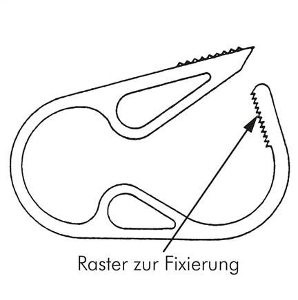 Quetsch-Fix Schlauchklemme, 1 - 5 mm