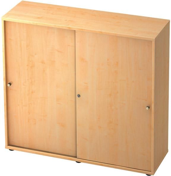 Schiebetürenschrank ProfiAhorn, 120x40x100mm, 3OH