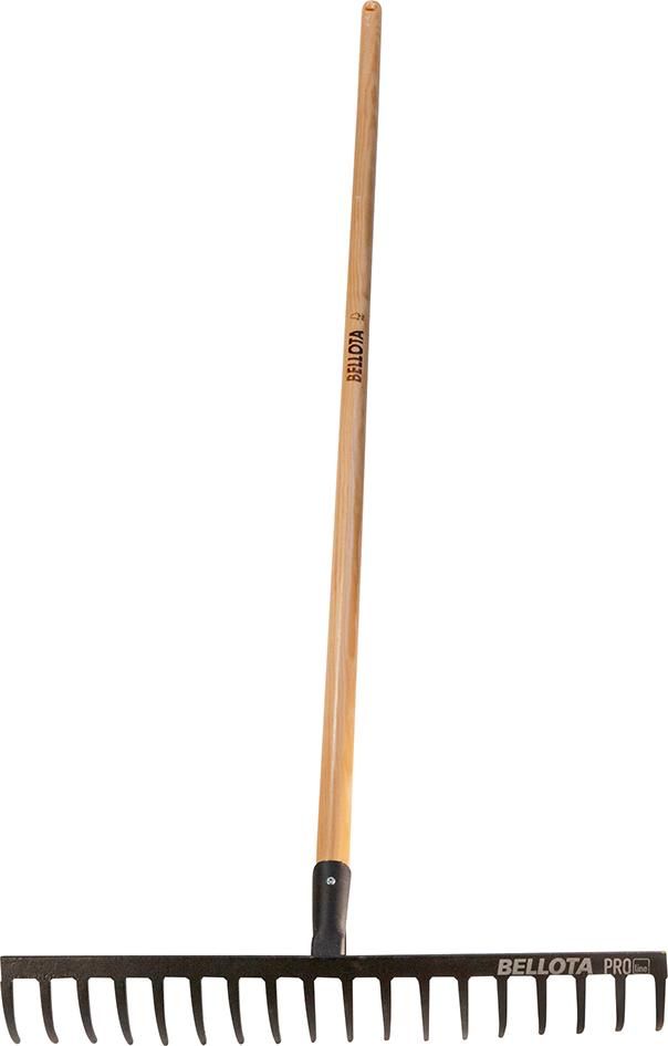 Harke, geschmiedet, 480mm, Buchenstiel Bellota