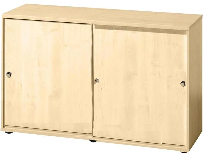 Schiebetürenschrank ProfiAhorn, 120x40x74,8mm, 2OH