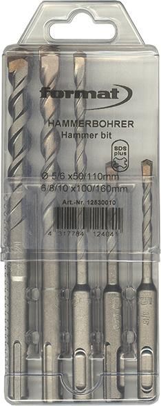 Bohrer SDS-plus 5-teilig FORMAT