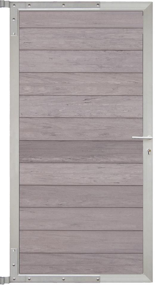 SKÄR-Tor-Komplettset 90 x 173 cm, sand/silber