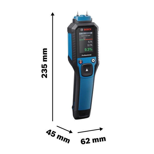 Bosch Materialfeuchtigkeitsmesser GMP 2-15