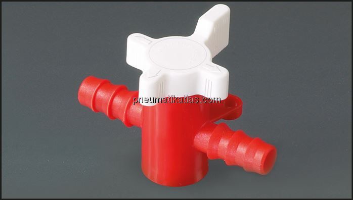 Labor-Schlauchhahn (PE/PP), 6 (1/4") mm