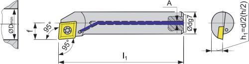 ISO-Bohrstange E12M SCLCR 06 FORMAT