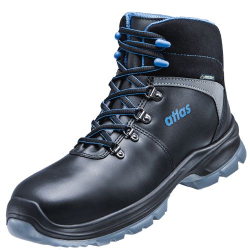 Atlas 780 GORE-TEX Sicherheitsstiefel Mid S2, Schwarz, Gr. 48, Weite 10