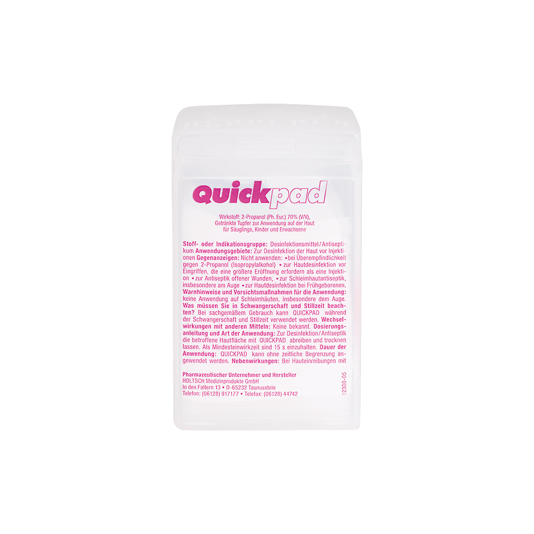 Quickpad-Alkoholtupferspender à 150 Tupfer