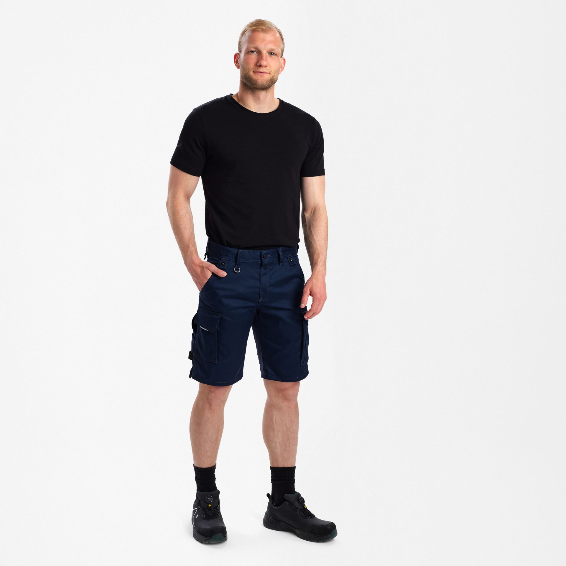 X-treme Arbeitsshorts aus Stretch Blue Ink, Gr. 50