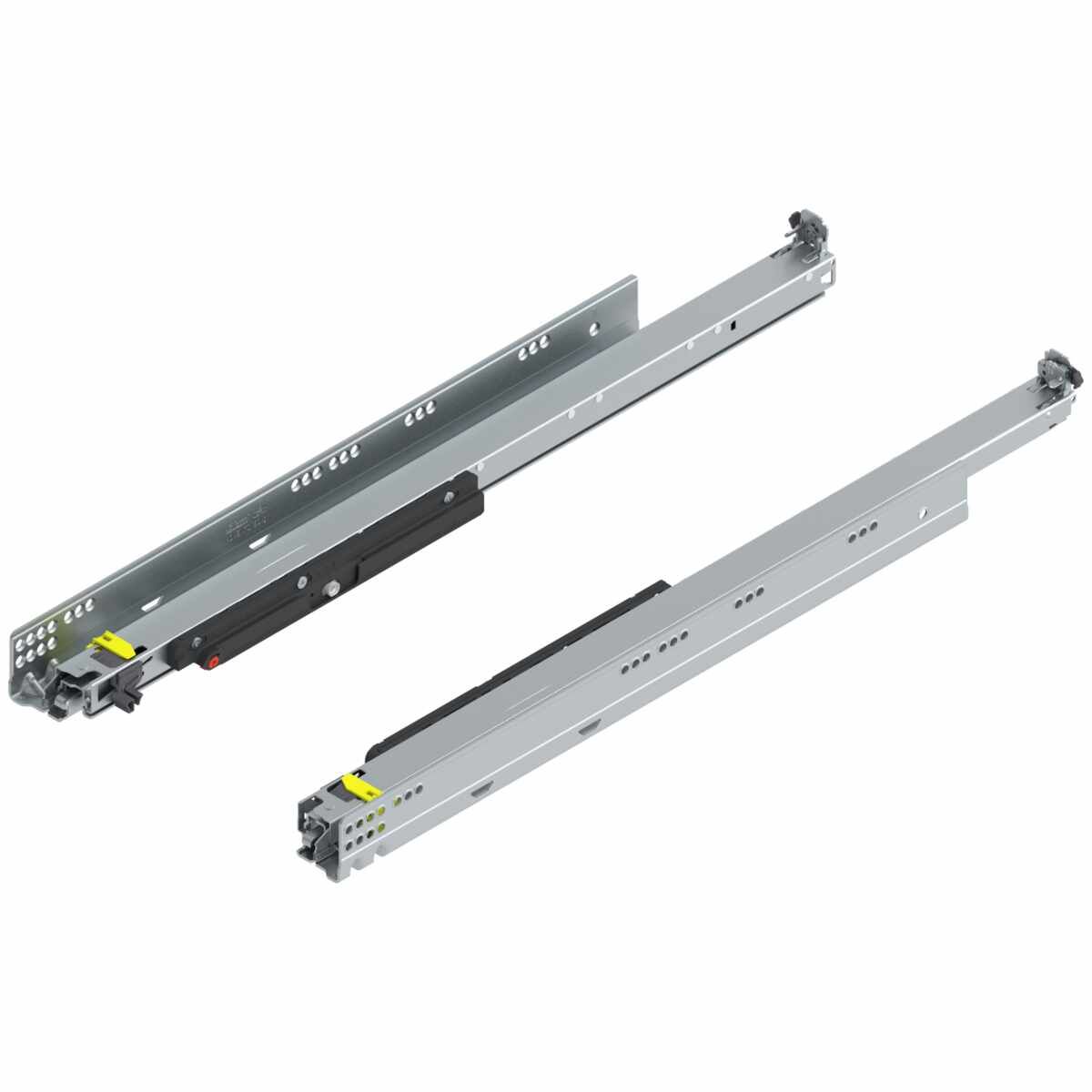 MOVENTO mit TIP-ON, Vollauszug, Führung, 70 kg, NL=650 mm, für Kupplung, links/rechts, verzinkt