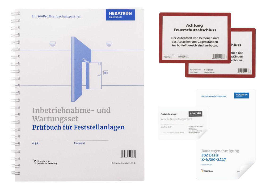 HEKATRON Prüfbücher-Set