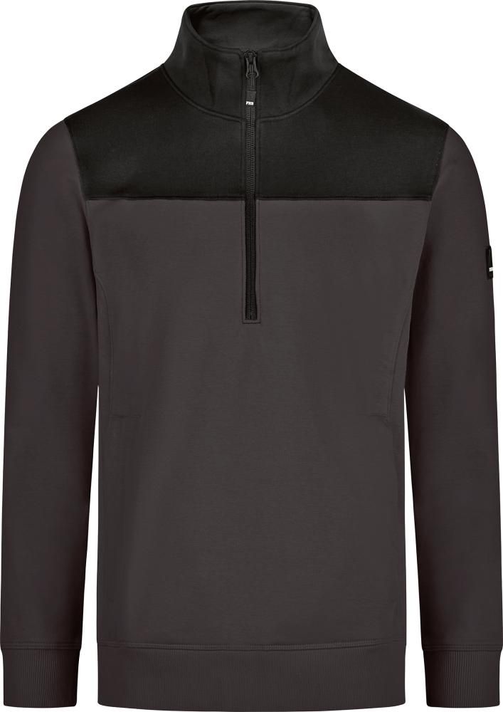Sweatshirt Rob, anthrazit-schwarz, Gr. 2XL