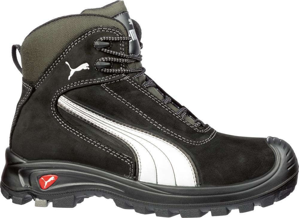 Stiefel 630210, S3,Gr.39,schwarz/silber Puma