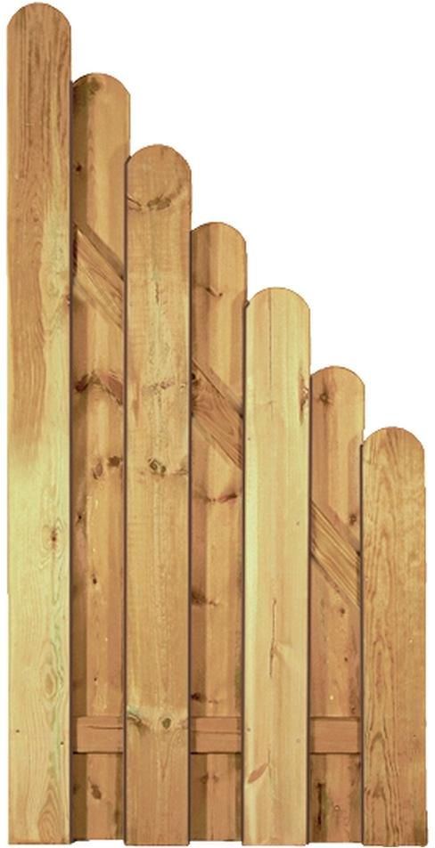 DAAN-Serie Ecke 90 x 180/90 cm, kdi-grün Lamellen 20 x 145 mm, geschraubt