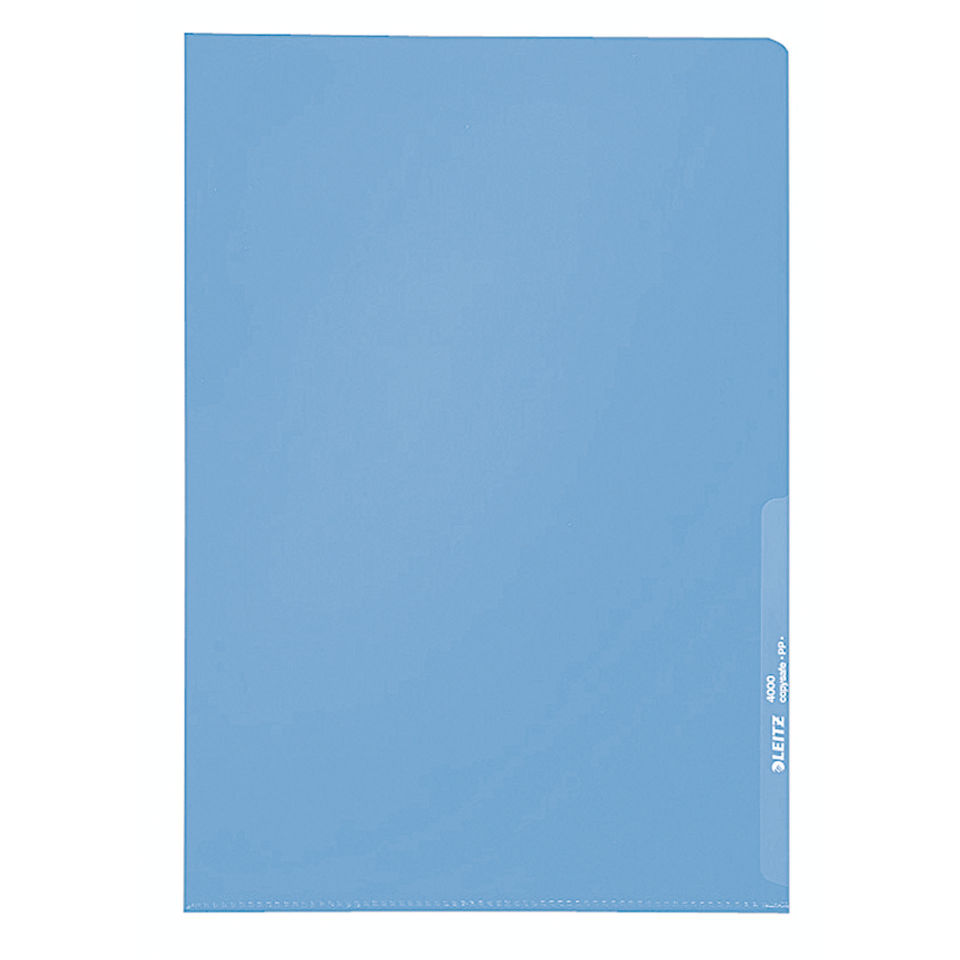 Sichthülle A4 0,13mm PP blau 100 St./Pack.